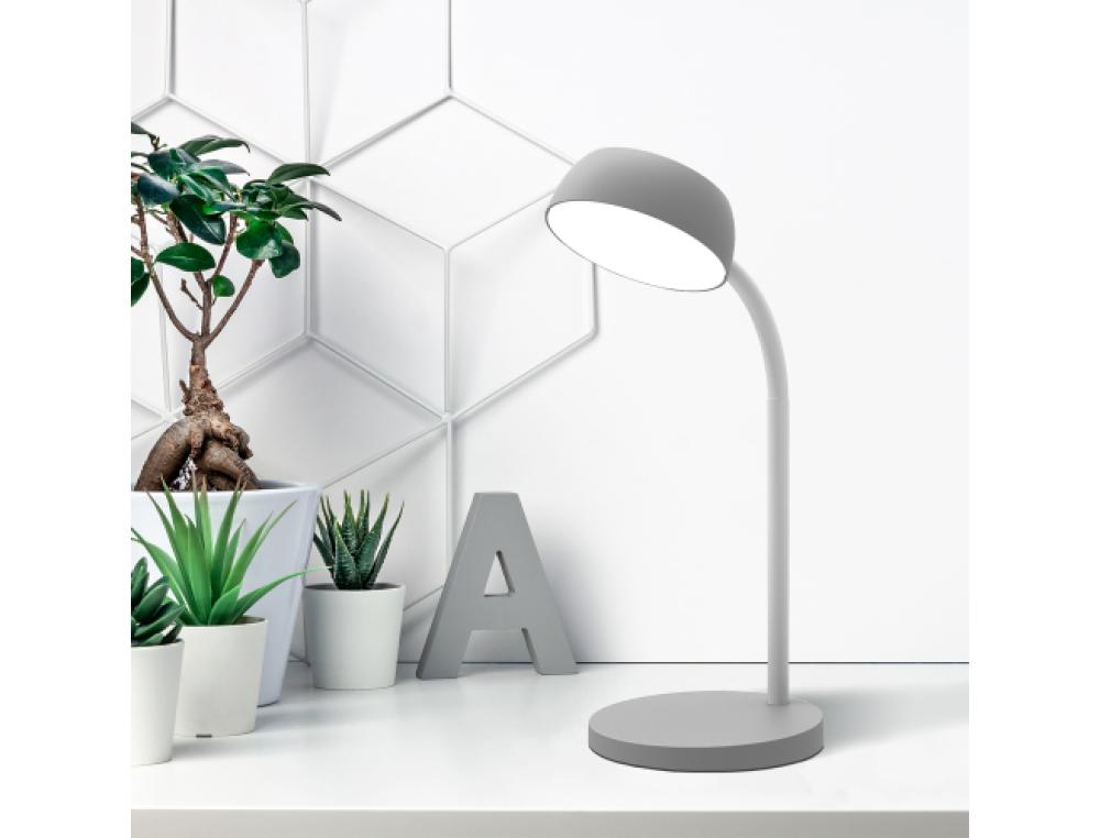 LAMPE TAMY LED GRIS CLAIR UNILUX