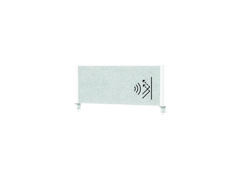 SEPARATEUR MAULCONNECTO 120X50SEPARATEUR MAULCONNECTO 120X50 MATS BLANC